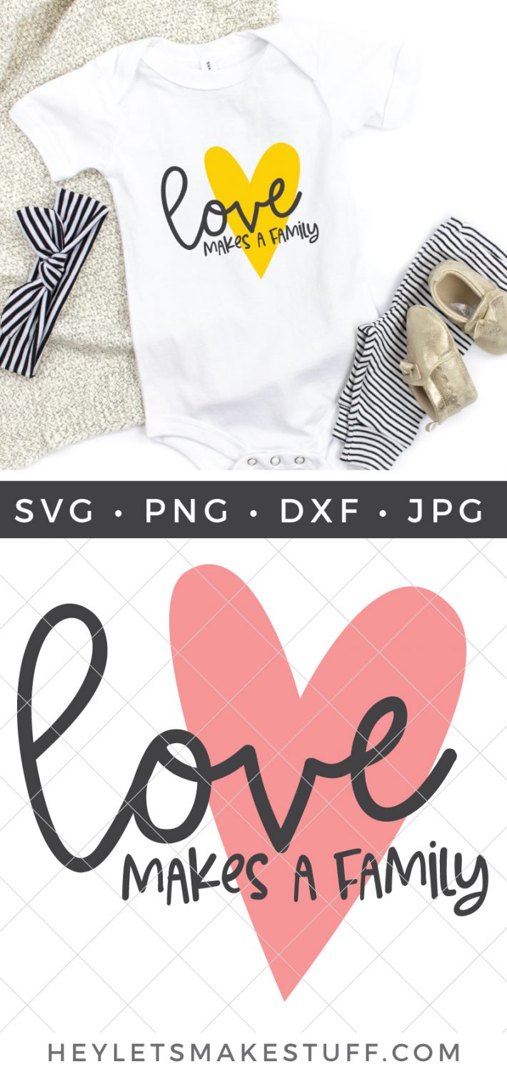 Love Makes a Family pin image