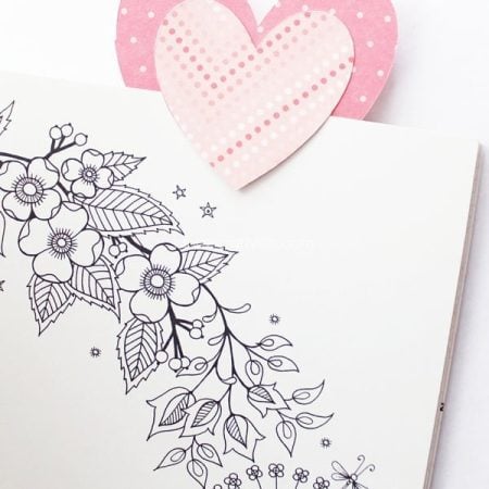 Heart bookmark